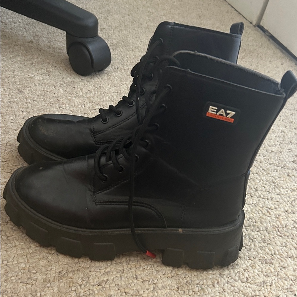 Black Combat Boots